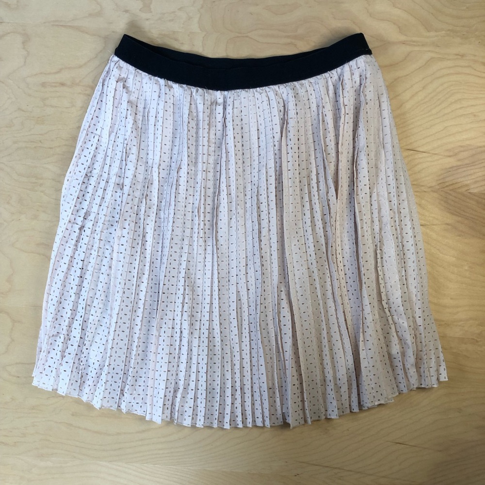 Joe Fresh Pale Pink Pleated Balletcore Whimsical Fairy Skirt Small